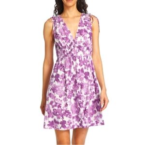 Rails Large Lavendar Foral Dress